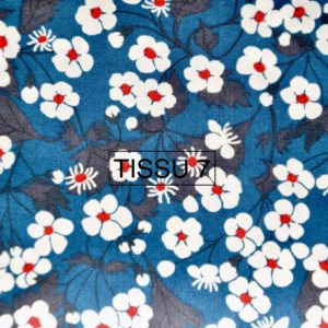 Tissu Liberty Mitsi Bleu